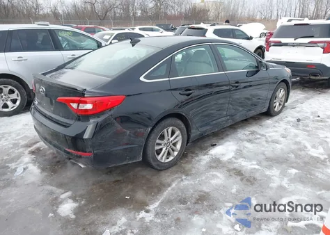 2016 Hyundai Sonata Se из США, поврежденный, VIN 5NPE24AF6GH358579